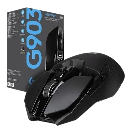 Logitech G903 gaming mouse in black color