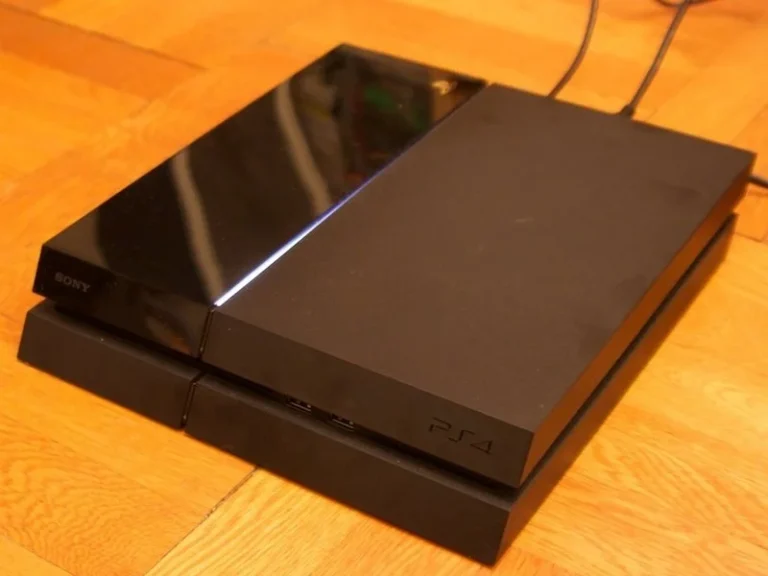 Lights of ps4 console