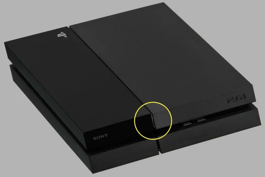 Power Button of PS4