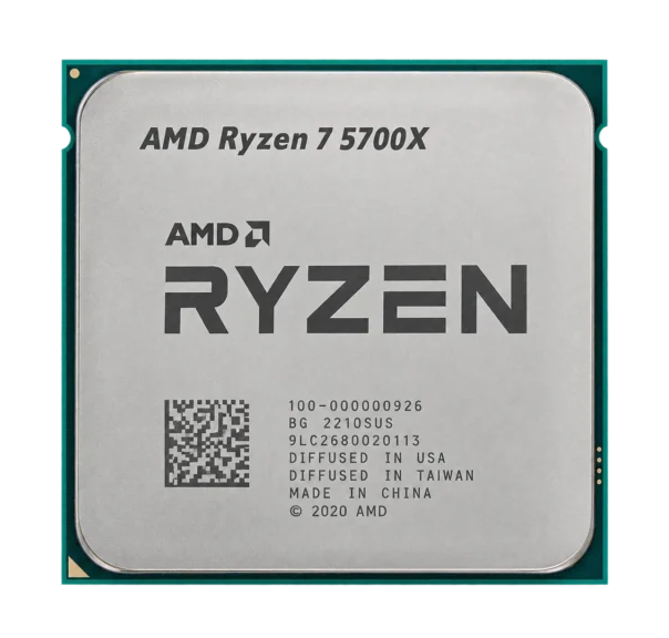 AMD Ryzen 7 5700x Processor Chip